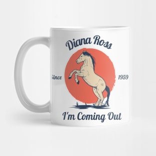 Diana Ross // Horse Mug